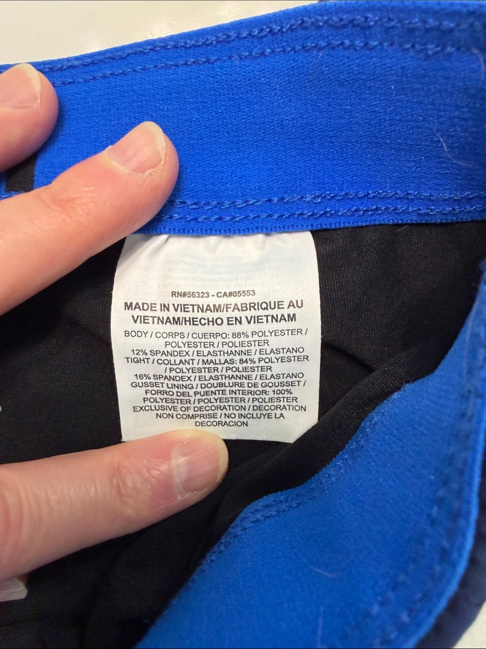 Nike Dri-Fit Navy Blue Athletic Running Shorts with lining to prevent chafing. - Picture 4 of 8
